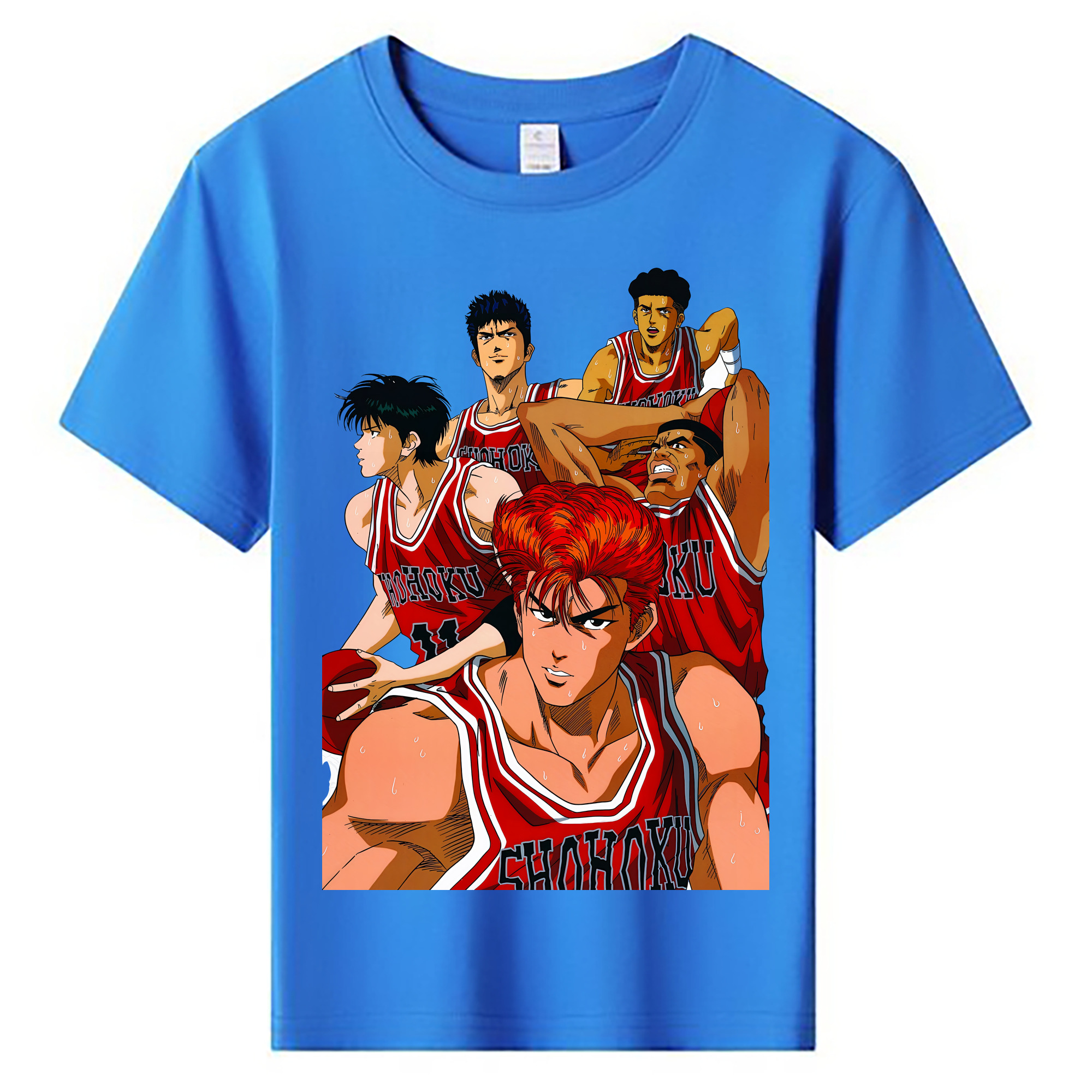 （画像用） SLAM DUNK／スラムダンク 綿100％キッズTシャツ（フロントプリント）